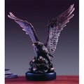 Marian Imports Marian Imports F51116 Eagle With Two Chicks Bronze Plated Resin Sculpture 51116